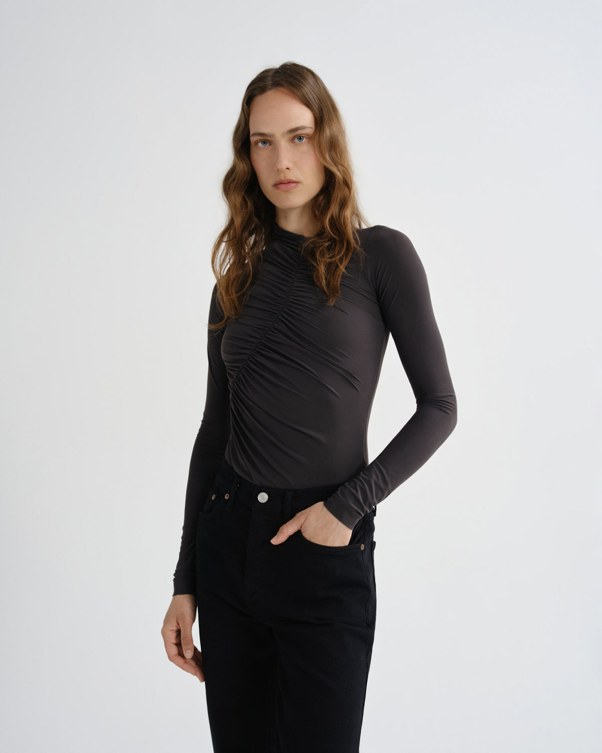 Women lupin bodysuit carob - Agolde