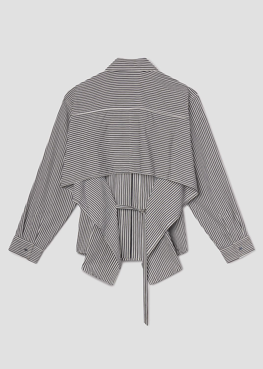 Women Theo Shirt in Solene Stripe - Agolde