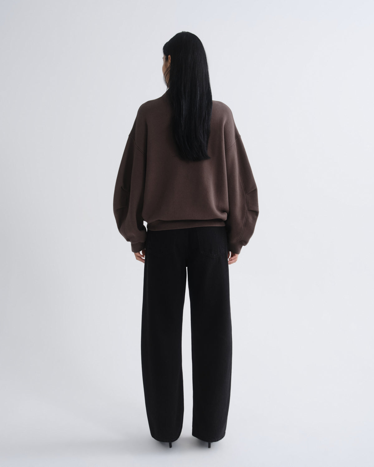 Women jenning sweatshirt bracken - Agolde