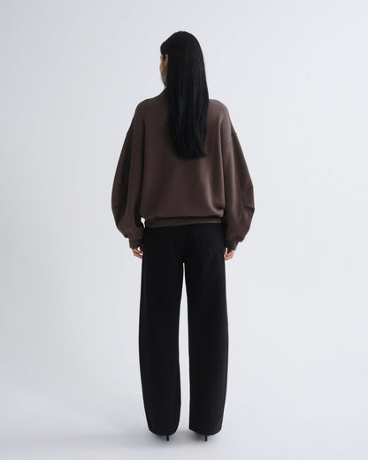 Women jenning sweatshirt bracken - Agolde