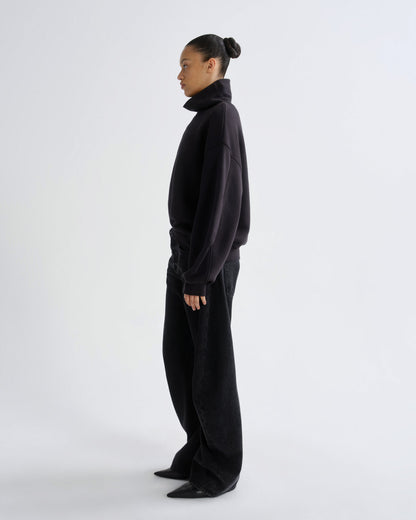 Women jenning sweatshirt washed black - Agolde