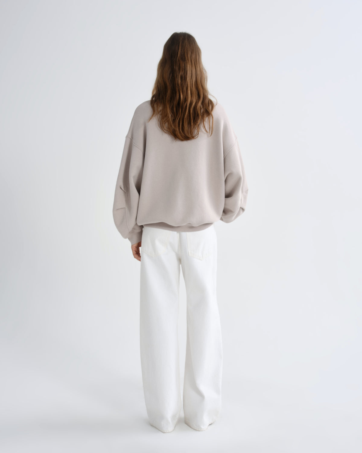 Women jenning sweatshirt quartz - Agolde