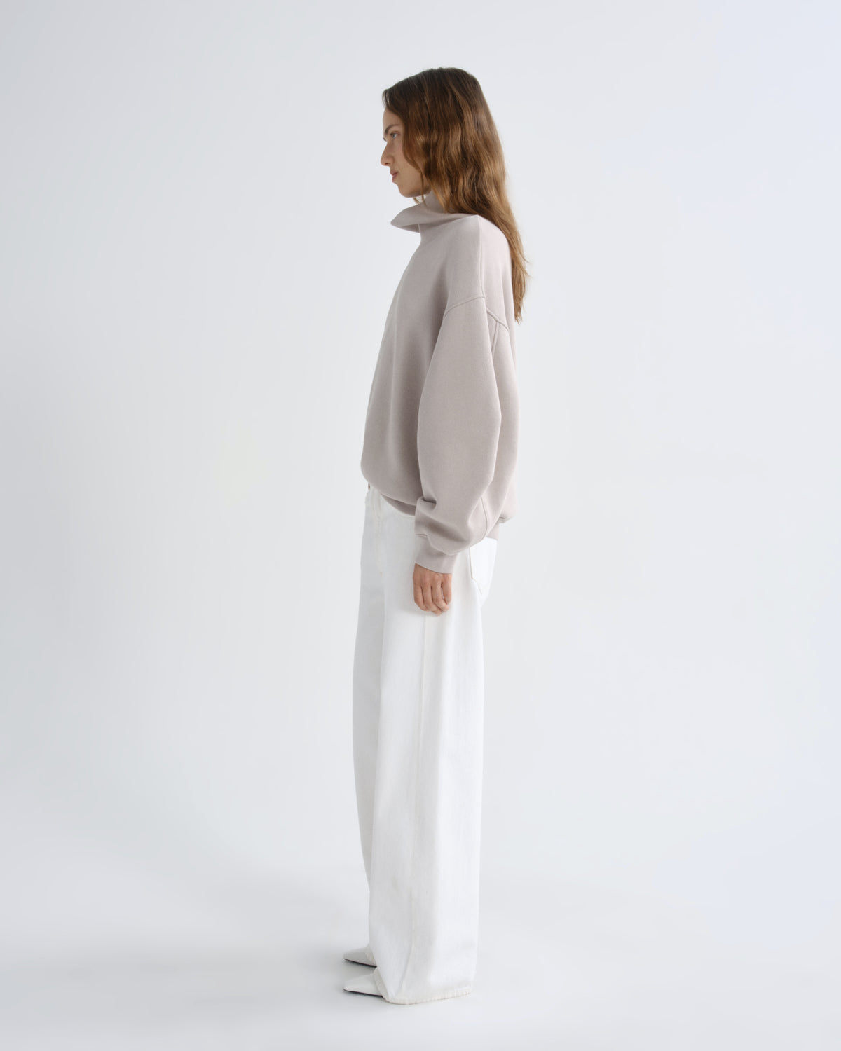 Women jenning sweatshirt quartz - Agolde