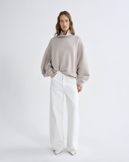 Women jenning sweatshirt quartz - Agolde