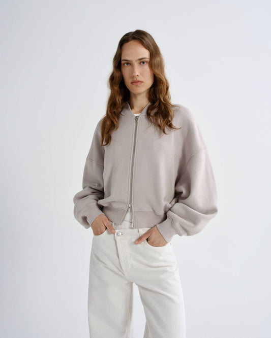 Women tess sweatshirt quartz - Agolde