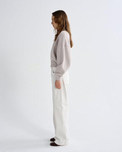 Women tess sweatshirt quartz - Agolde