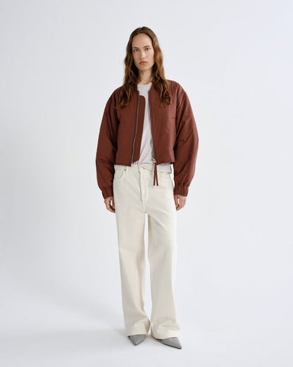 Women leni bomber jacket palisander - Agolde