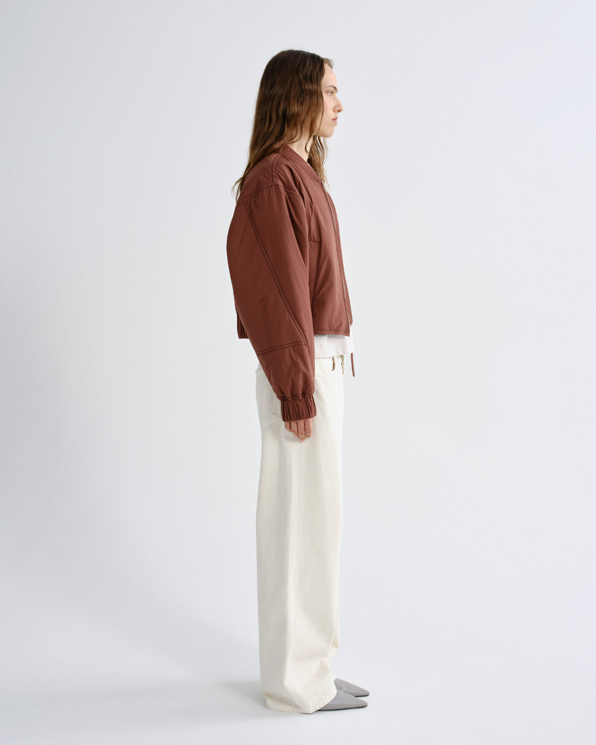 Women leni bomber jacket palisander - Agolde