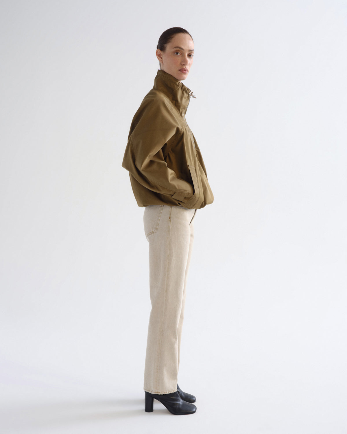 Women Coulson Jacket in Khaki - Agolde