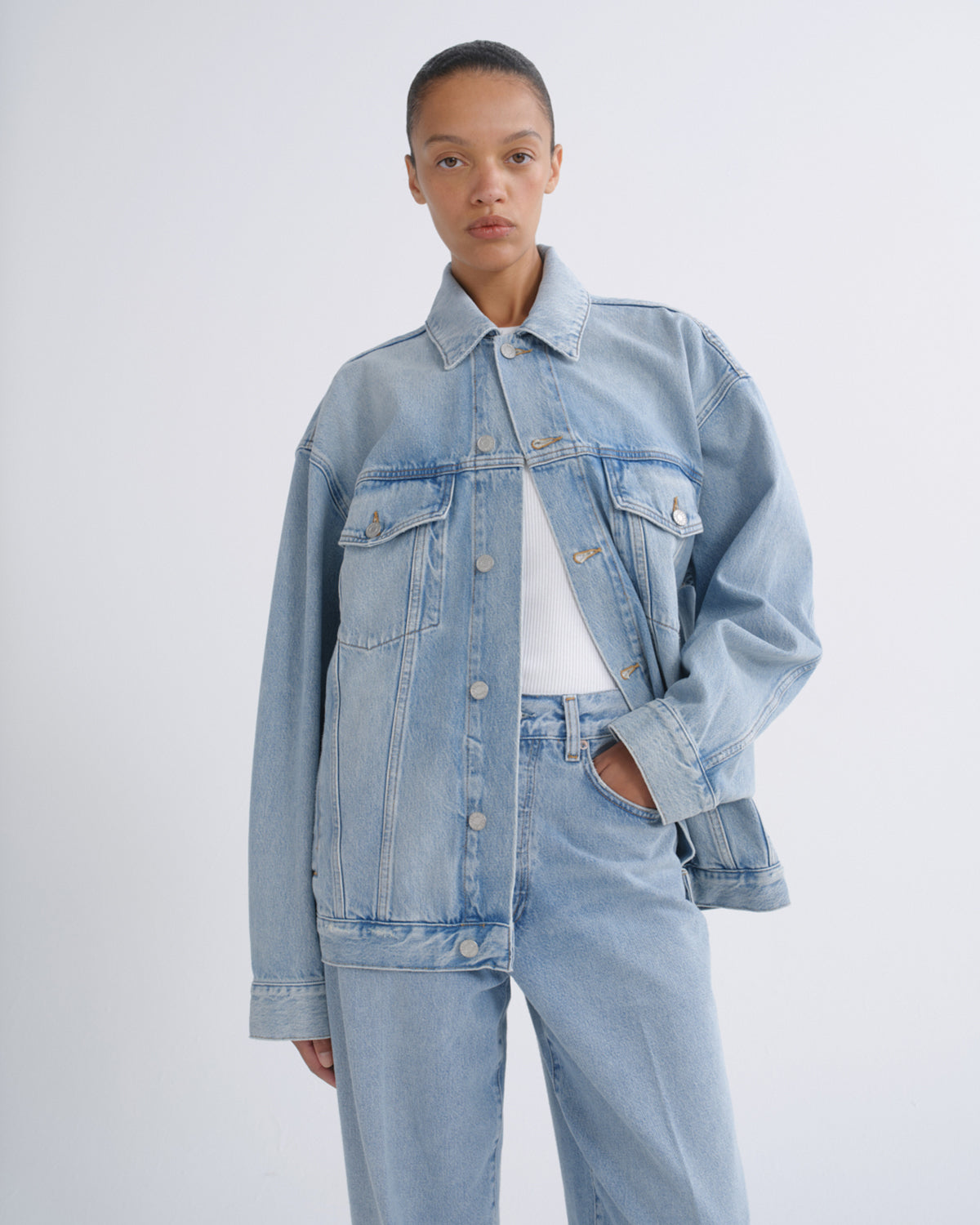 Women Evin Jacket in Scroll - Agolde