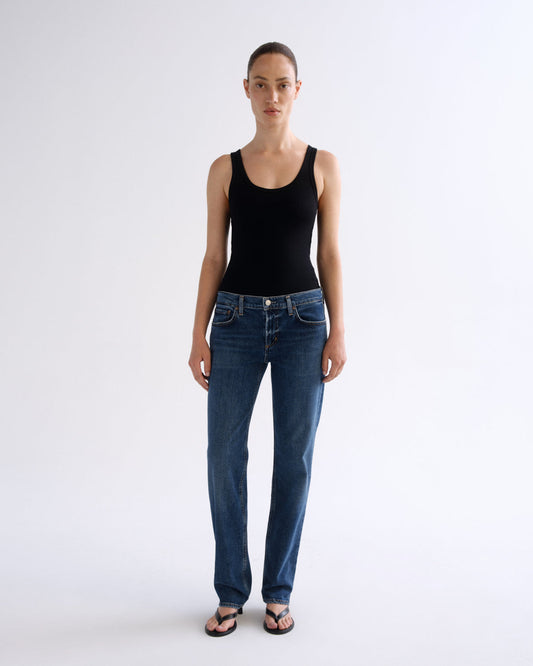Women Low Rise Slim (Weightless Stretch) in Slick - Agolde