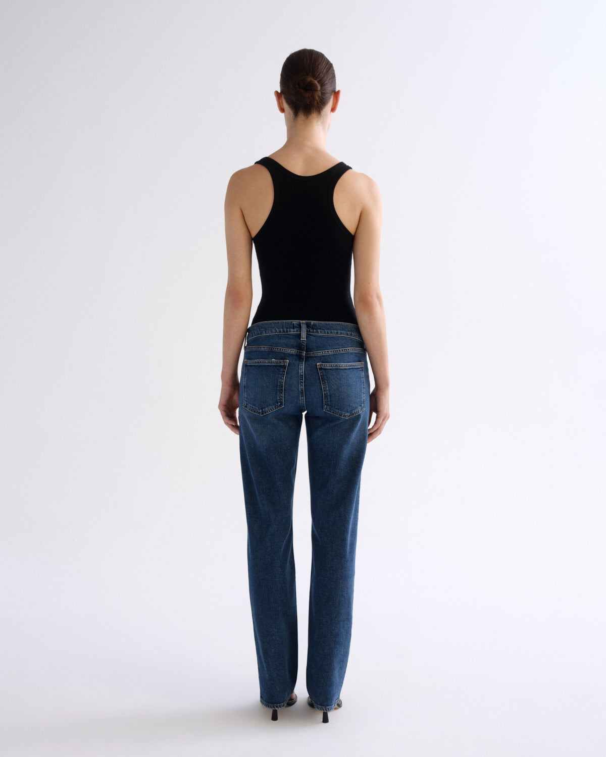 Women Low Rise Slim (Weightless Stretch) in Slick - Agolde