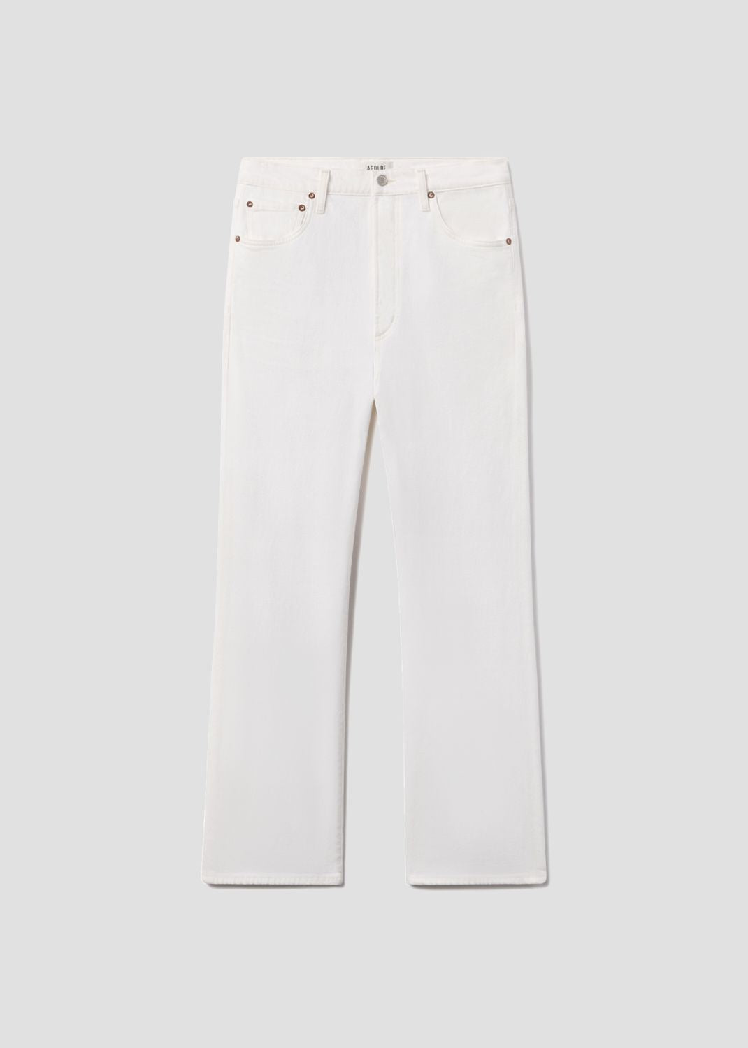 Women Harper Straight Jean (Comfort Stretch) in White Wash - Agolde