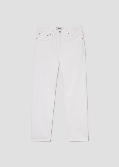 Women Romney Mid Rise Straight Leg in Marshmallow - Agolde