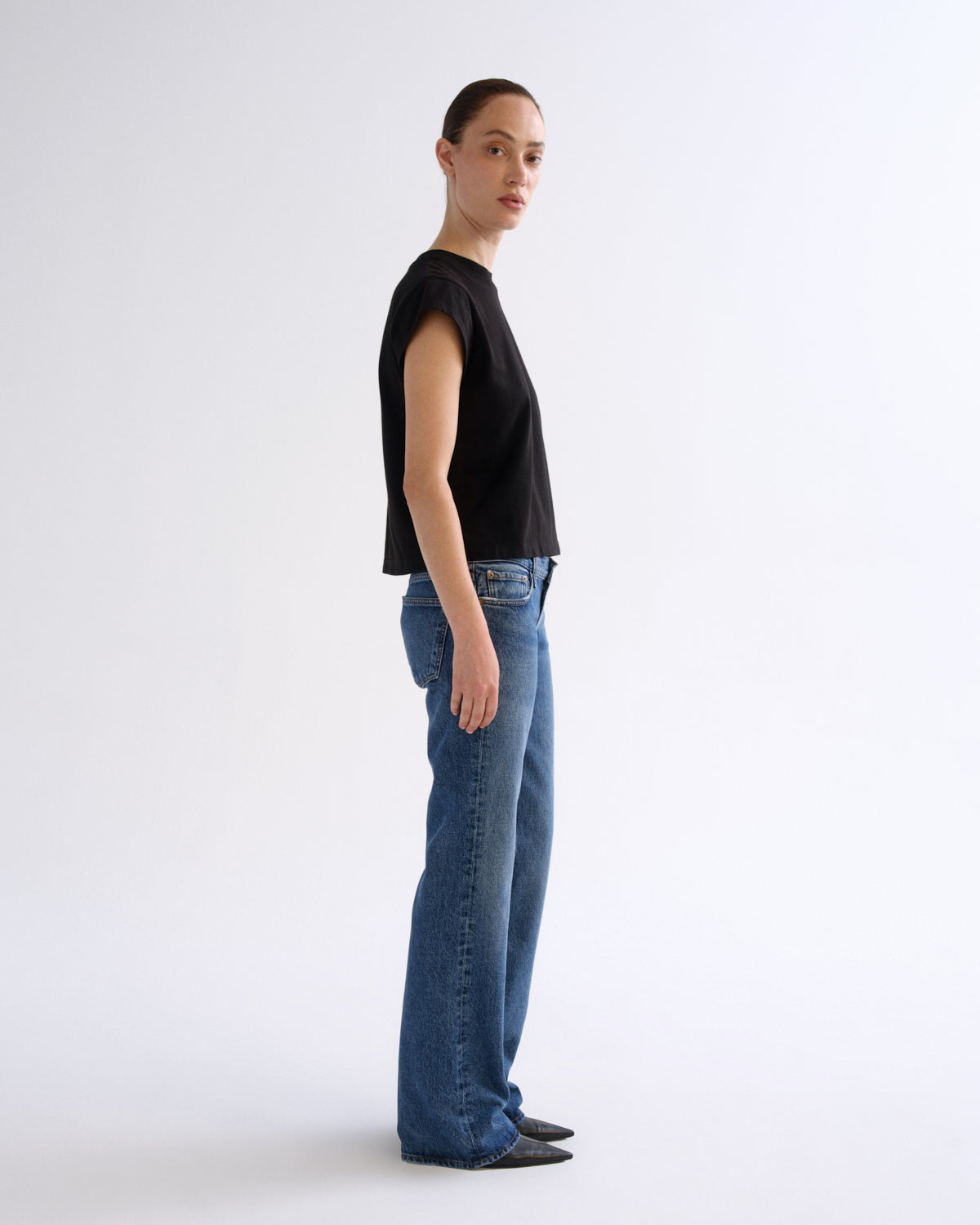 Women Low Rise Boot in Margin - Agolde