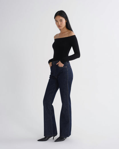 Women Leena Jean in Rinse - Agolde