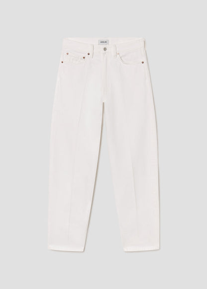 Women 80S Jean High Rise Vintage Taper in Marshmallow - Agolde