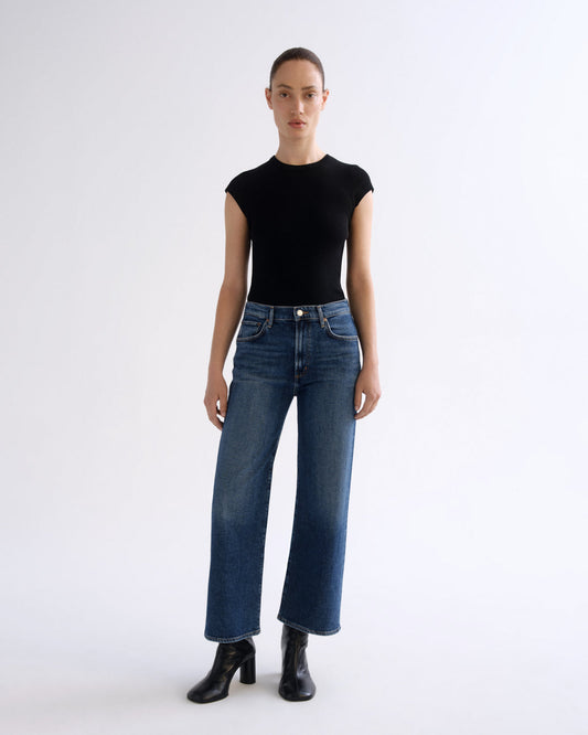 Women Harper Crop Jean in River - Agolde