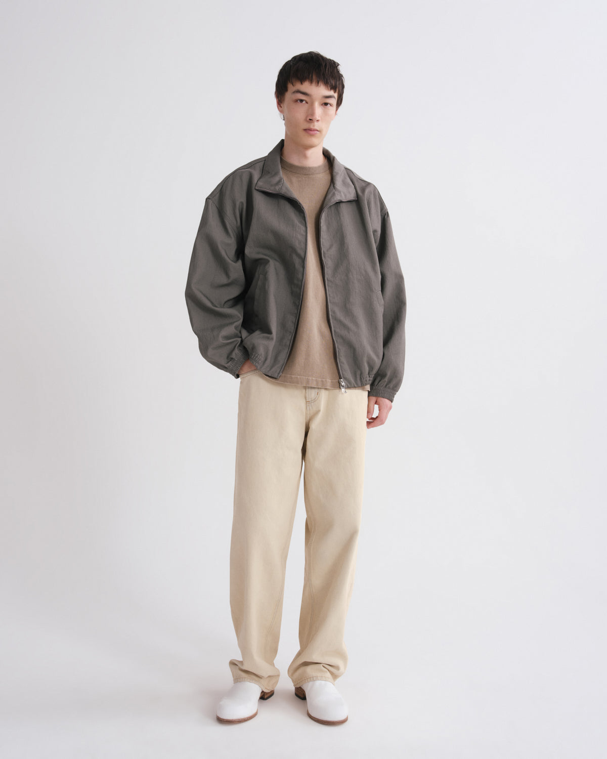 Men Fusion Jean in Burnished Khaki - Agolde