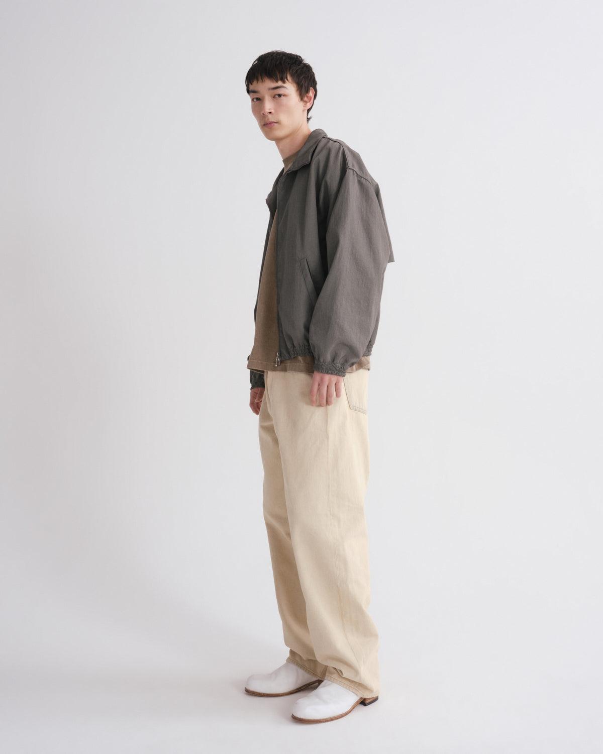 Men Fusion Jean in Burnished Khaki - Agolde