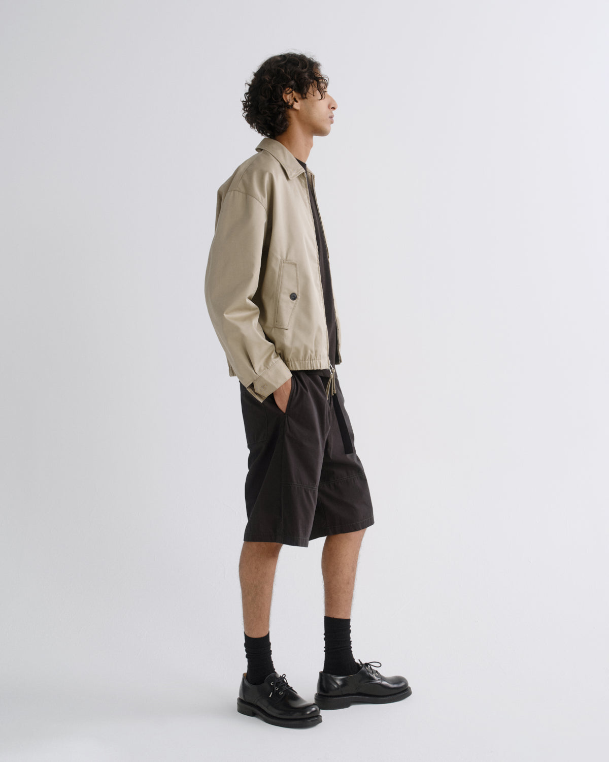 Men Torres Jacket in Khaki - Agolde