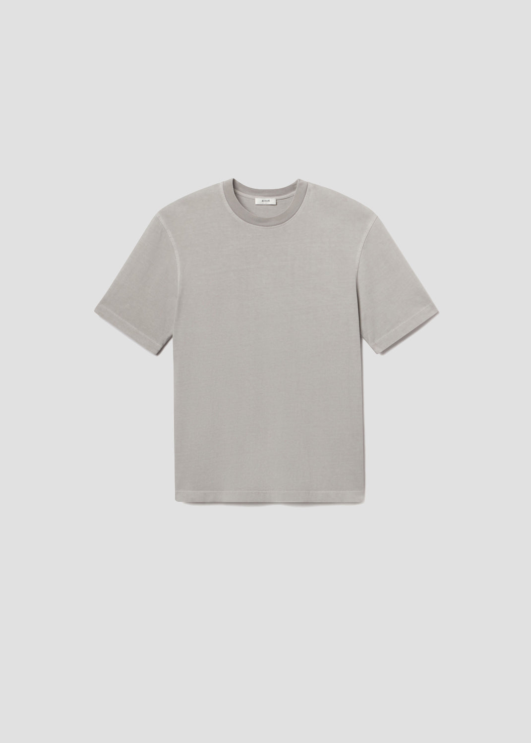 Men Asha Mock Neck Tee in Reflect - Agolde