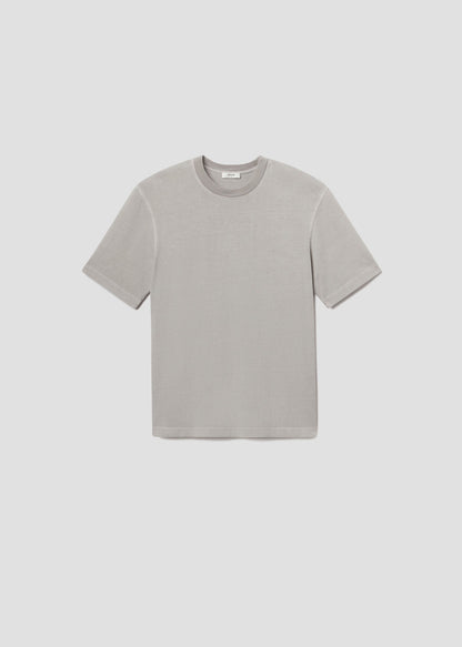 Men Asha Mock Neck Tee in Reflect - Agolde