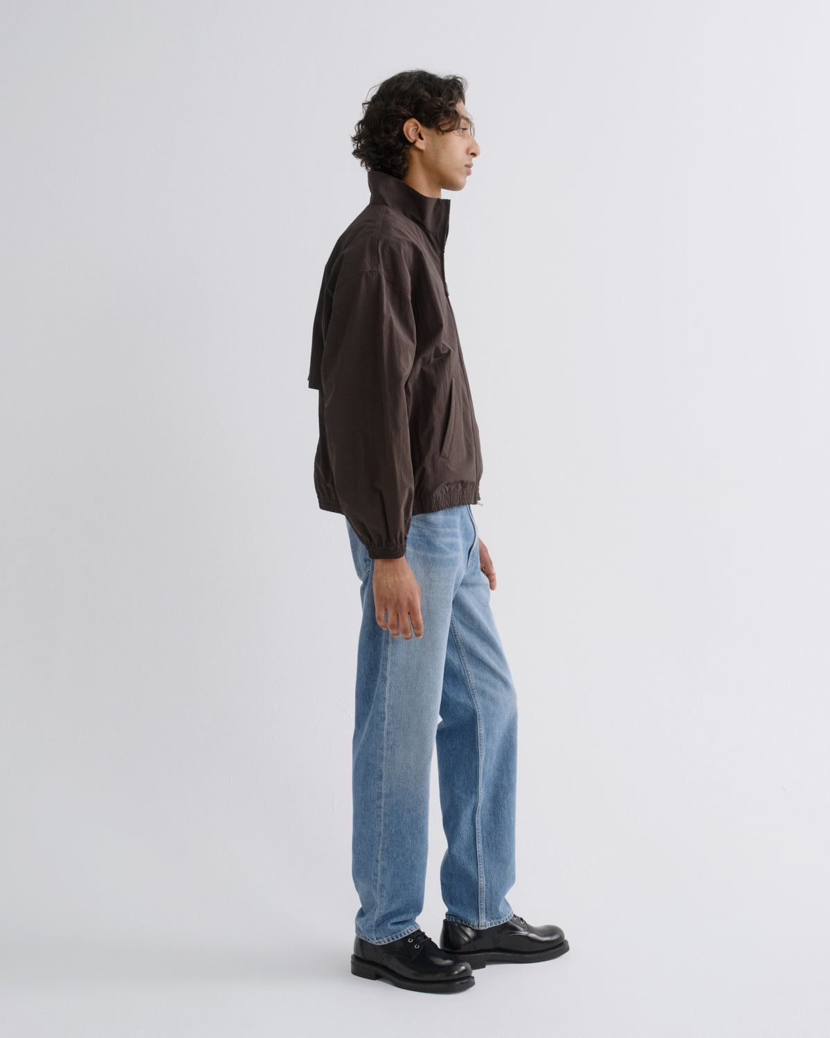 Men Marshall Windbreaker in Flourite - Agolde