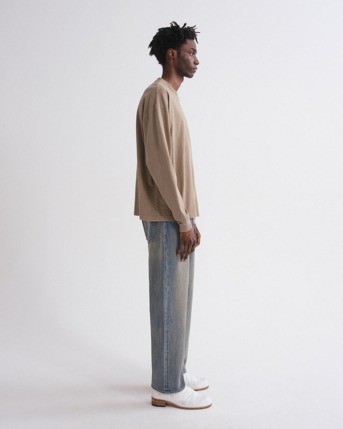 Men 90S Jean Mid Rise Loose Fit in Platform - Agolde