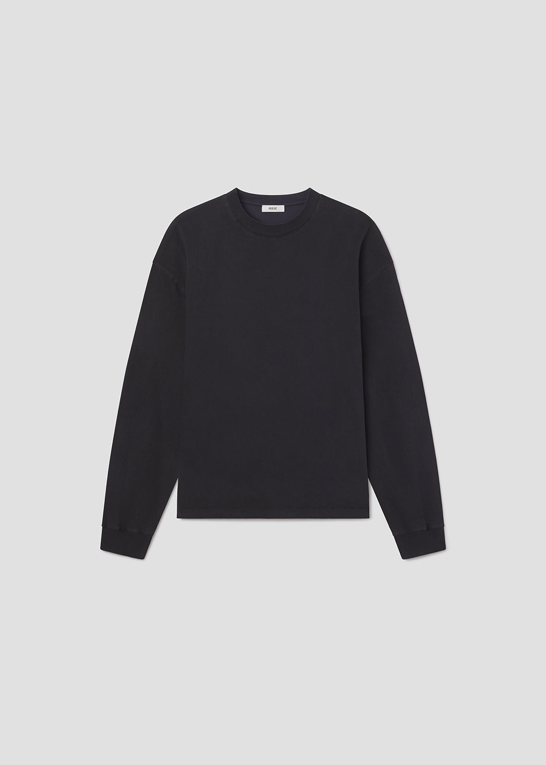 Men Long Sleeve Drop Shoulder Asha in Screen - Agolde