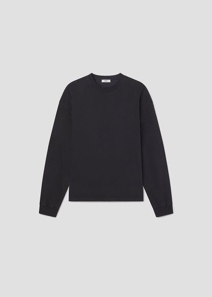 Men Long Sleeve Drop Shoulder Asha in Screen - Agolde
