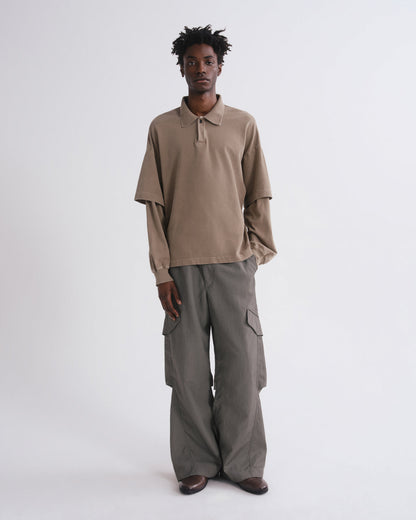 Men Whitcomb Nylon Pant in Millstone - Agolde
