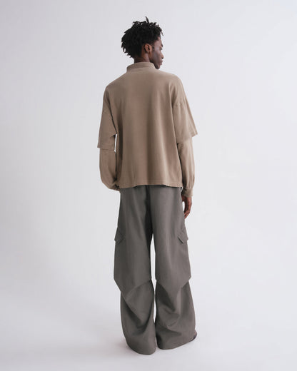 Men Whitcomb Nylon Pant in Millstone - Agolde