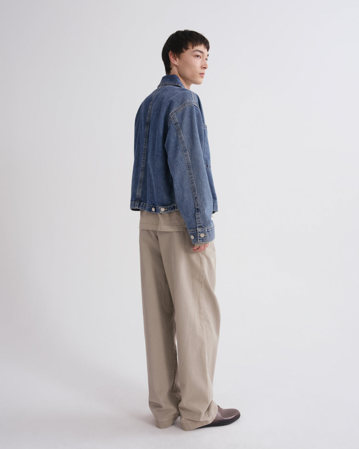 Men Croydon Y2K Round Shoulder Jacket in Auto - Agolde