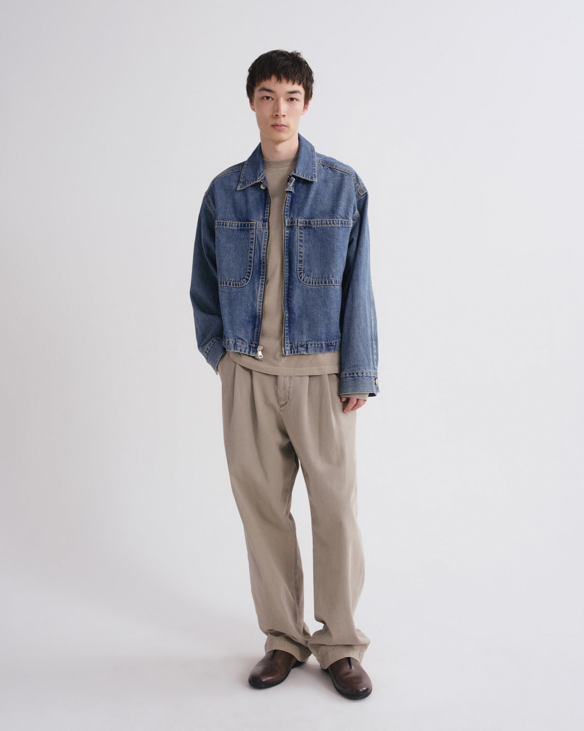 Men Croydon Y2K Round Shoulder Jacket in Auto - Agolde