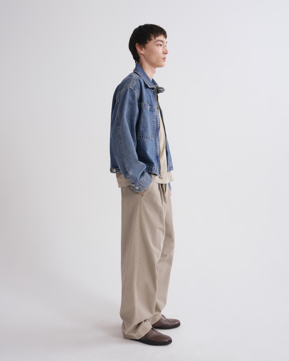 Men Croydon Y2K Round Shoulder Jacket in Auto - Agolde