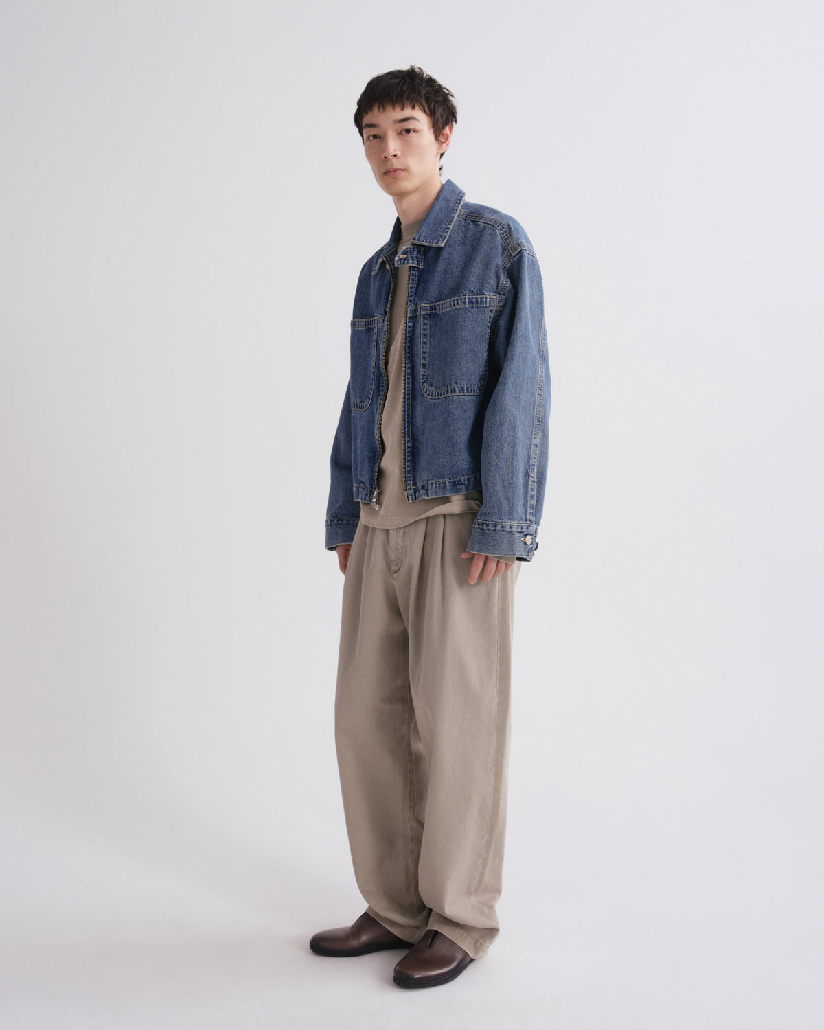Men Croydon Y2K Round Shoulder Jacket in Auto - Agolde