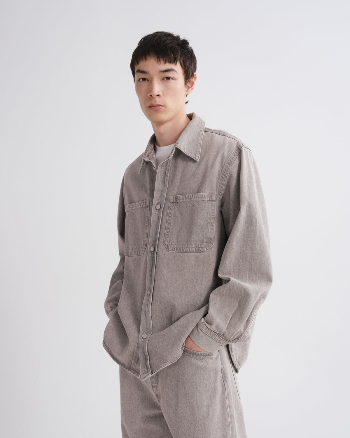 Men Craven Shirt in Digital - Agolde
