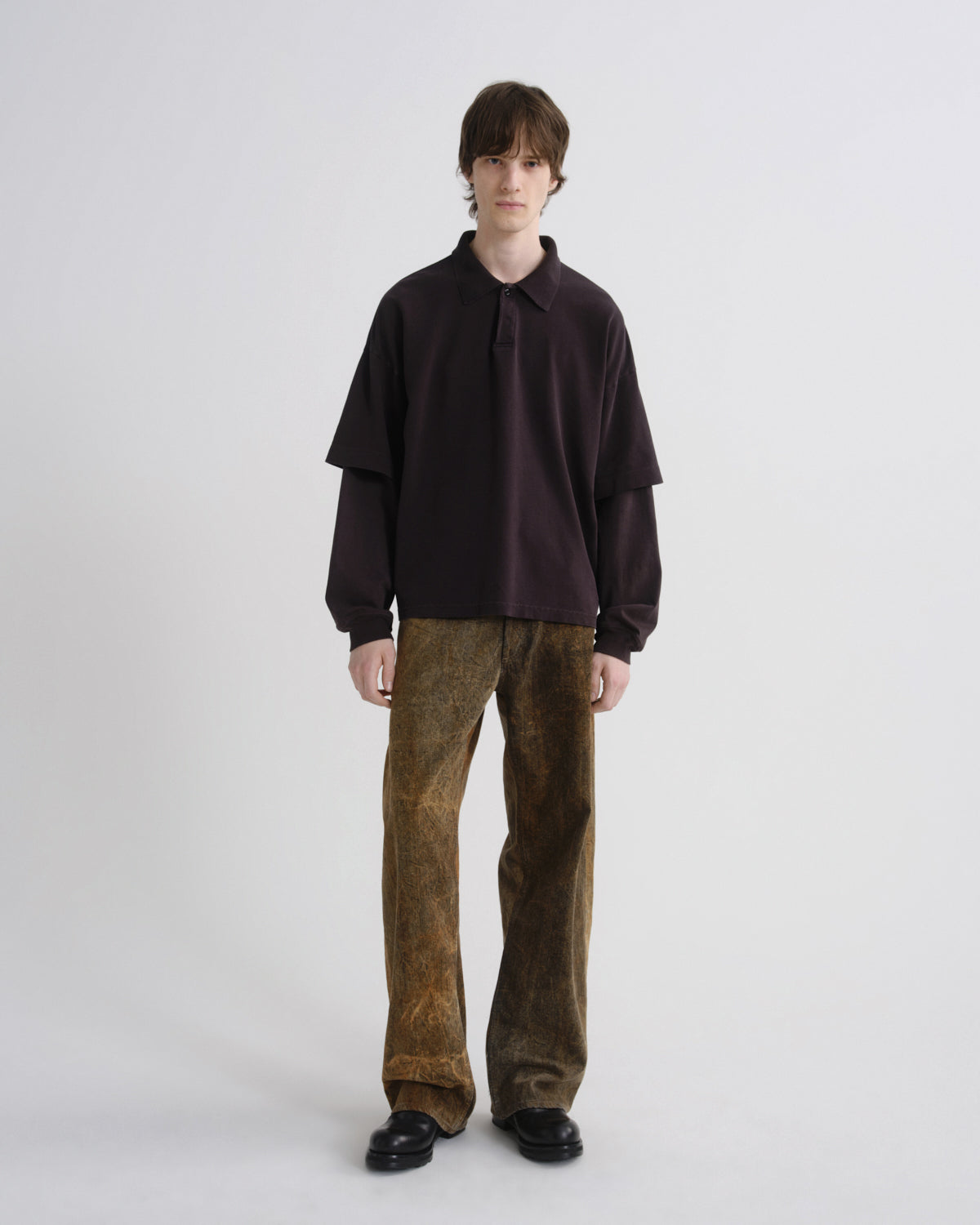 Men Afton Jean in Bark - Agolde