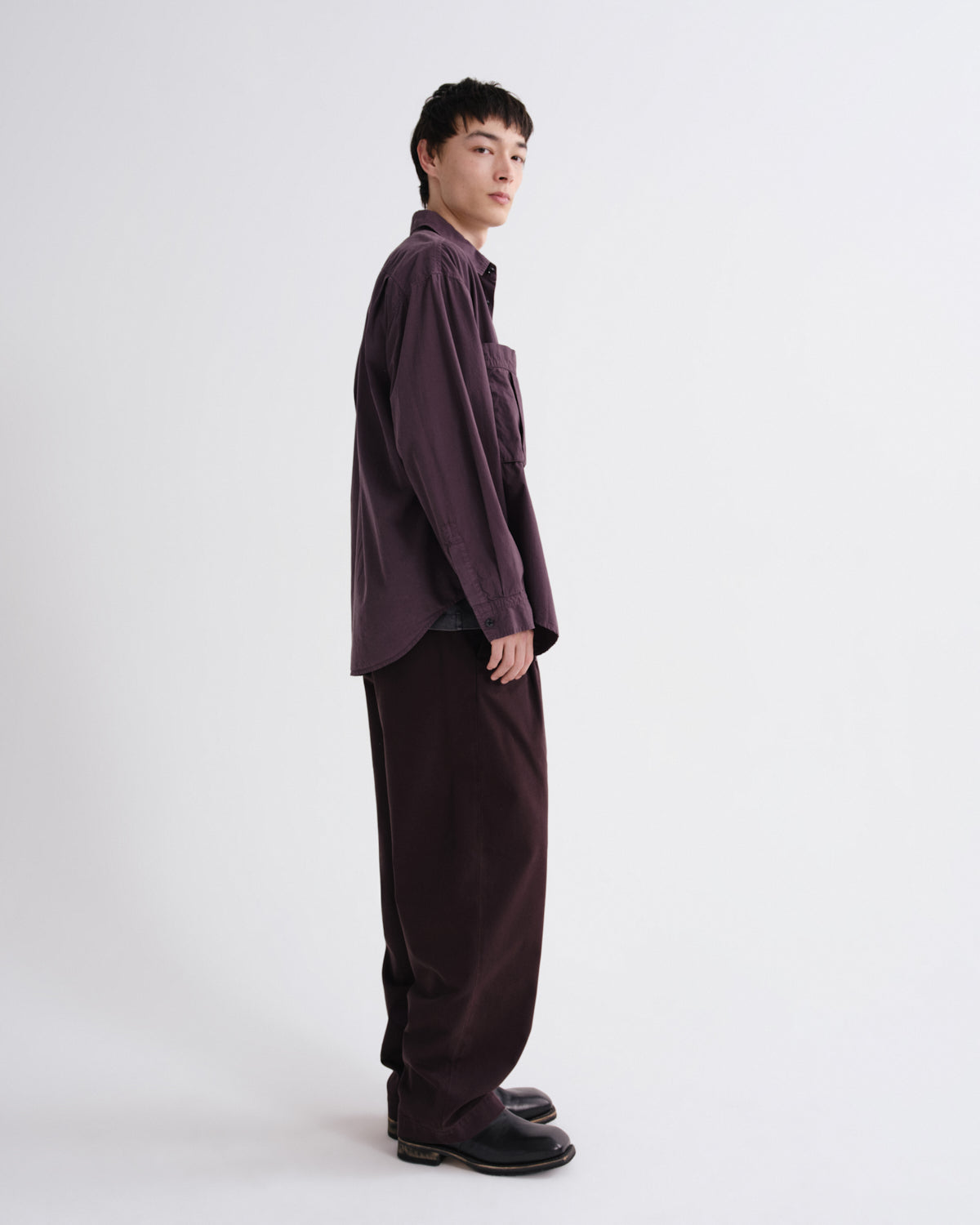 Men Clark Shirt in Bister - Agolde