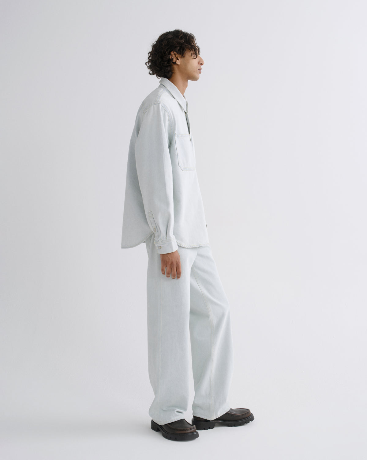 Men Craven Shirt in Source - Agolde