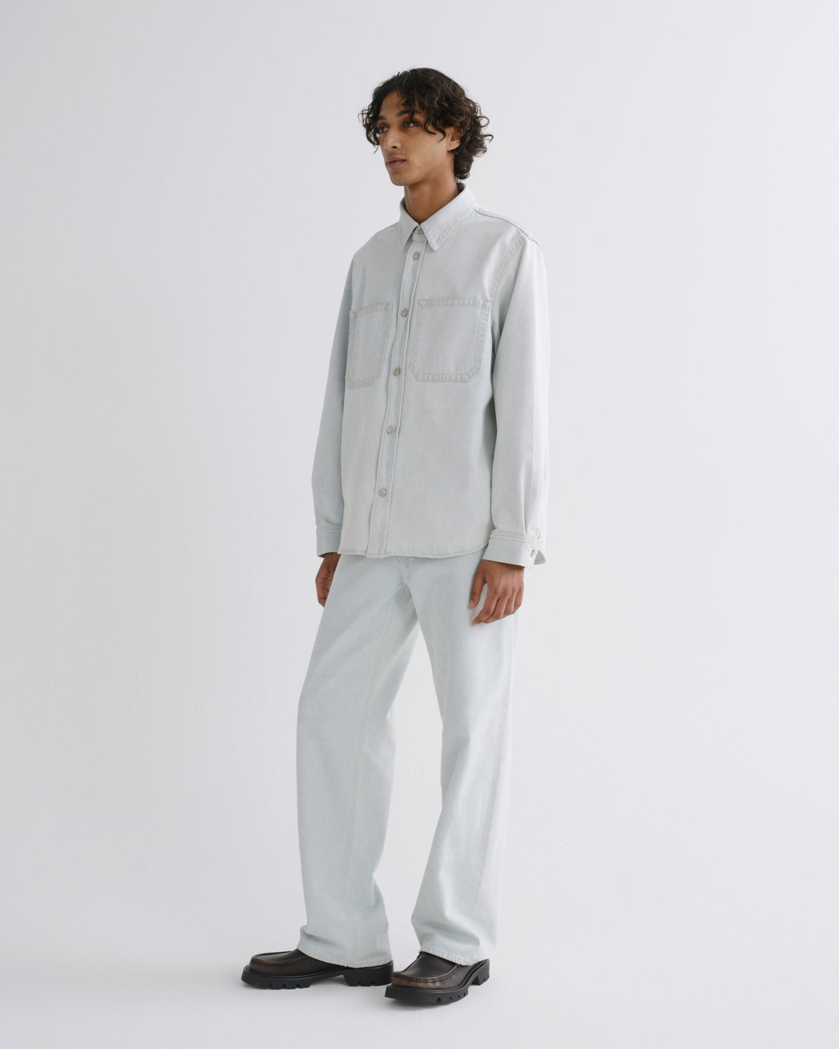 Men Craven Shirt in Source - Agolde