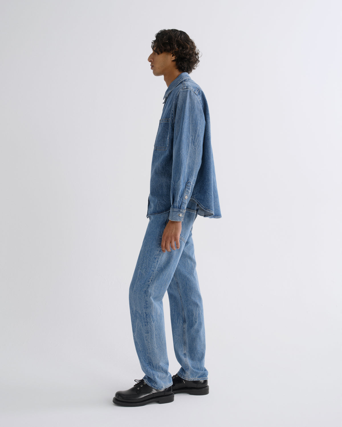 Men 90S Jean Mid Rise Loose Fit in Twist - Agolde