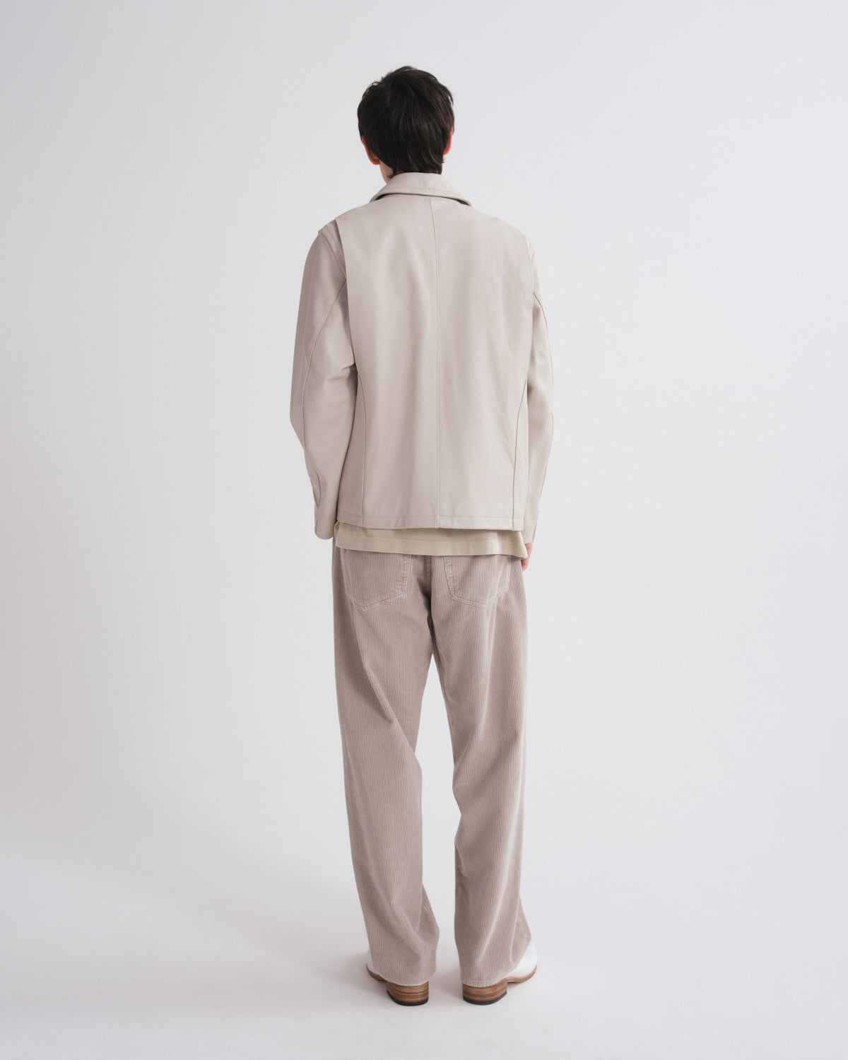 Men Chadwick Jacket in Bone - Agolde
