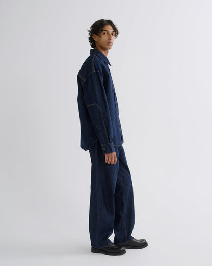 Men Corwin Shirt in Rinse - Agolde