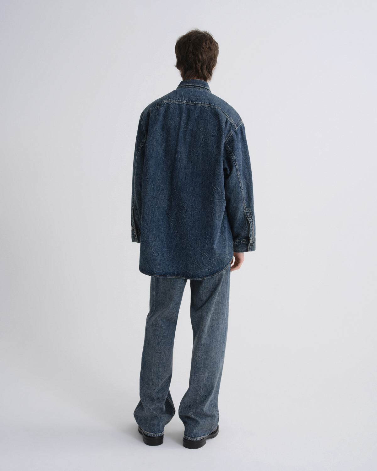Men Boyle Shirt in Rover - Agolde