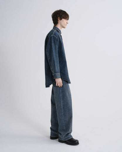 Men Boyle Shirt in Rover - Agolde