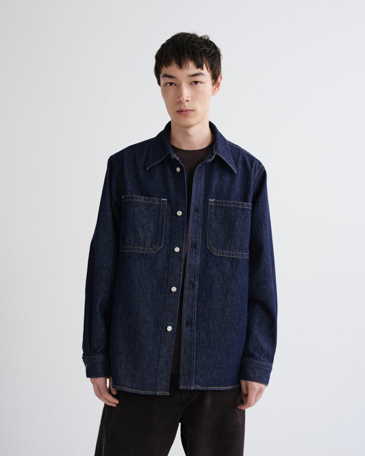Men Craven Shirt in Rinse - Agolde