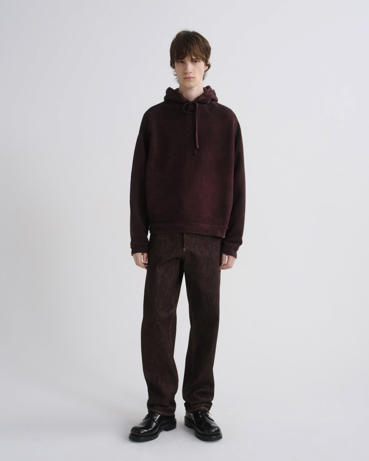 Men Salford Hoodie in Cipher - Agolde