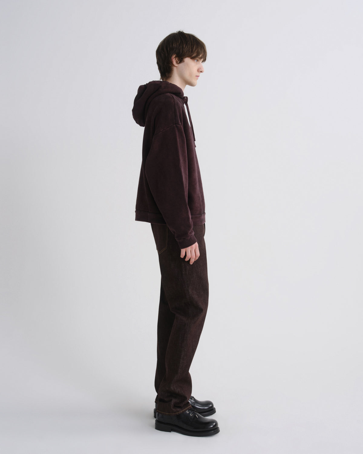 Men Salford Hoodie in Cipher - Agolde